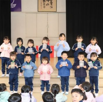 雪遊び⛄年賀状ありがとうございました♡